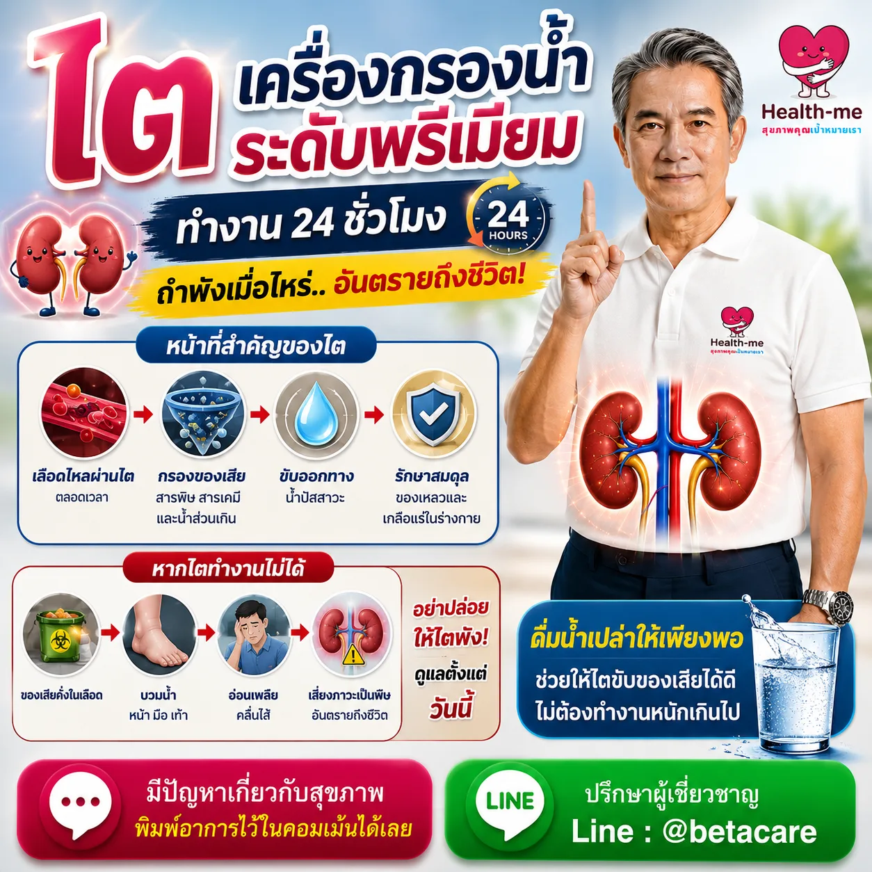 แก้วน้ำและกิจวัตรการดูแลตัวเอง