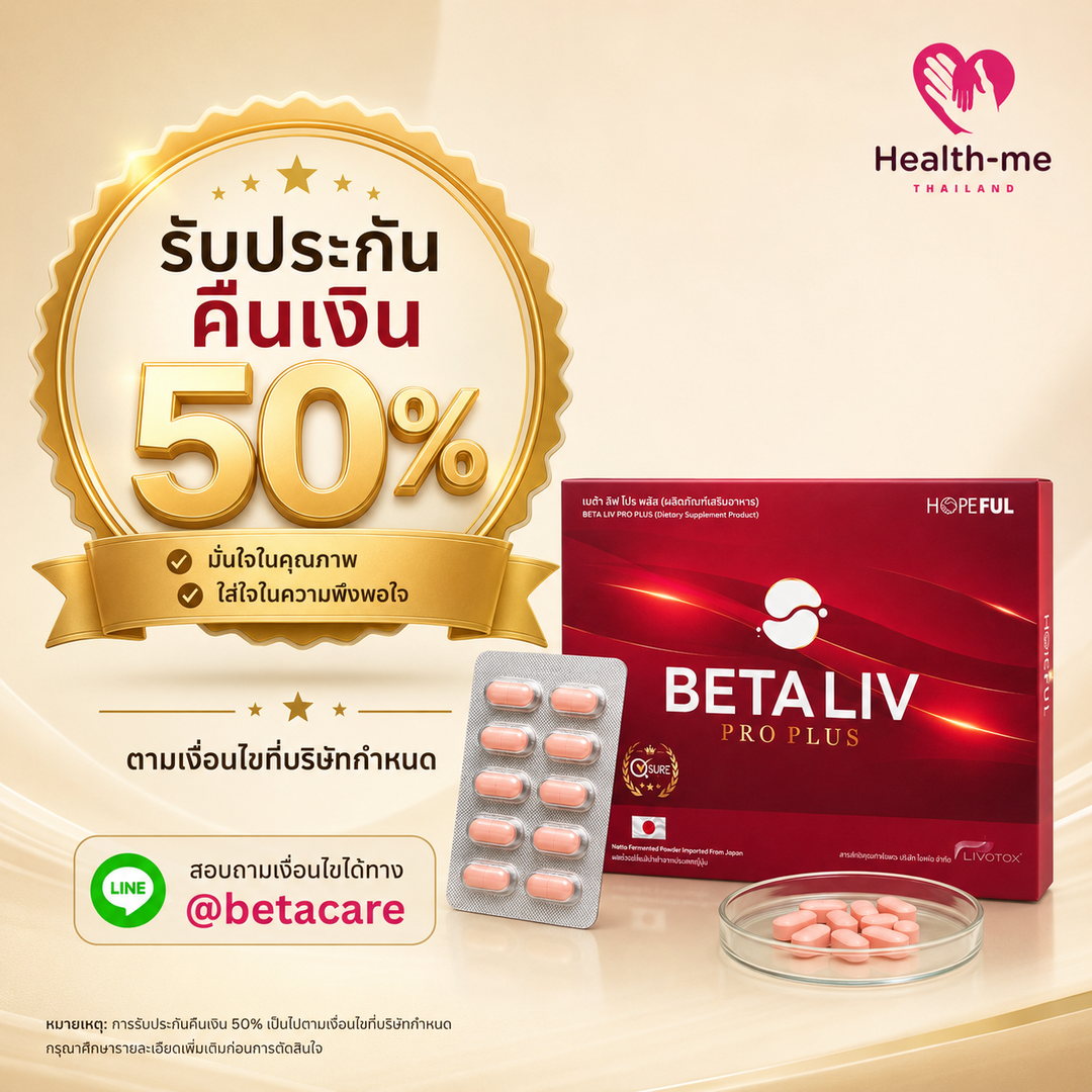 รับประกันคืนเงิน 50% ตามเงื่อนไขที่กำหนด